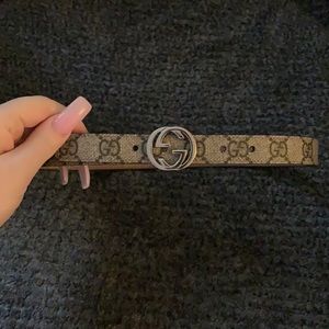 Gucci Childen’s GG Supreme belt